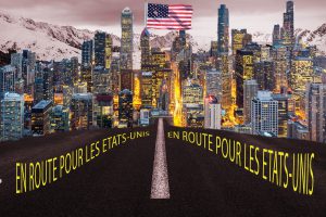 photo montage chicago_ route_montagne
