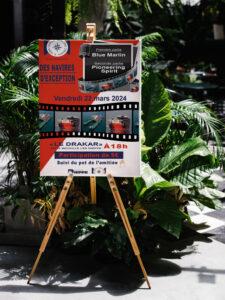 affiche sur chevalet