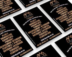 1 A4 Flyer batiboilay- Free PSD Mockup
